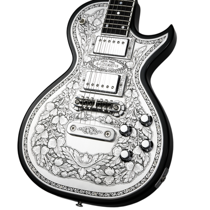 Zemaitis Guitars MFG-AC-24 Leaf, Black