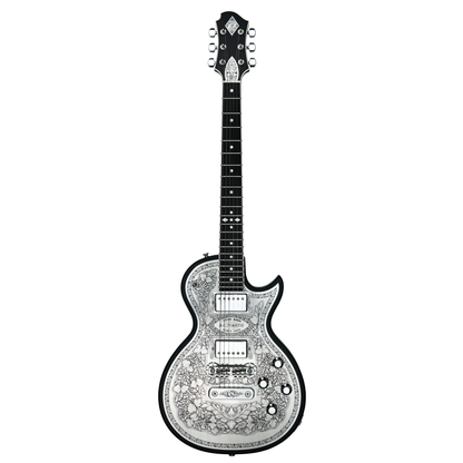 Zemaitis Guitars MFG-AC-22 Leaf, Black