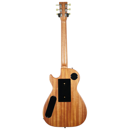 AURORA CUSTOM MP2 GUITAR-X PICKUP SWAPPING - BURNT WHISKERBURST #32325 (INCLUDES FREE HISCOX HARDCASE)