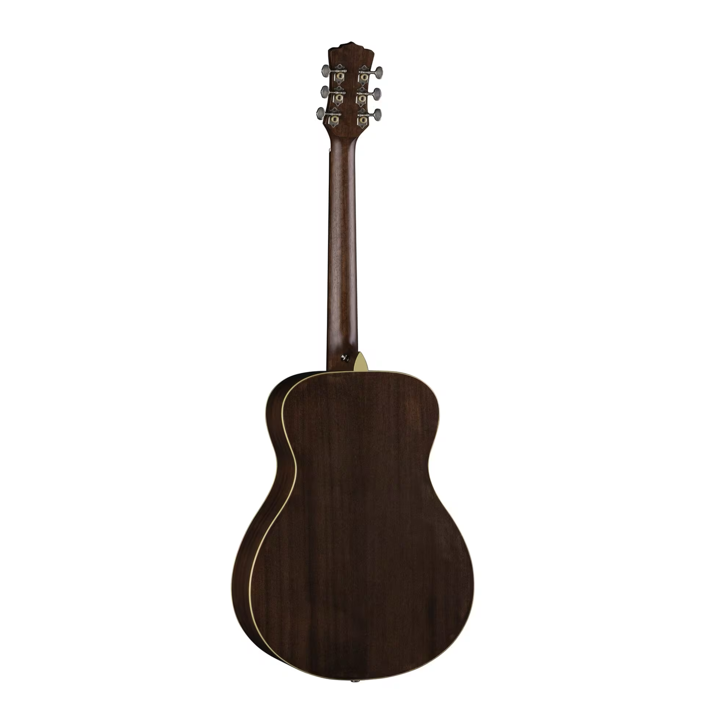 Luna Guitars Art Vintage Folk Solid Top Distressed, Vintage Brownburst