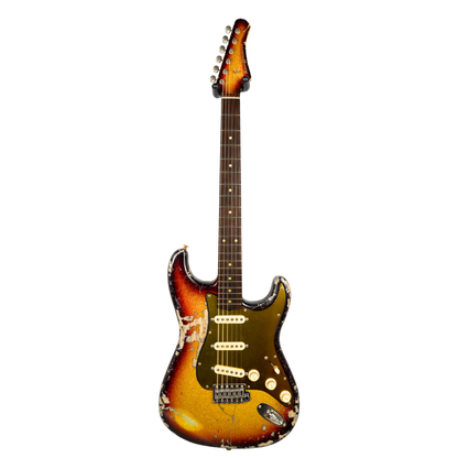 Kauffmann 63S 3-Tone Sunburst Big Flake Sparkle TTTH - 26870