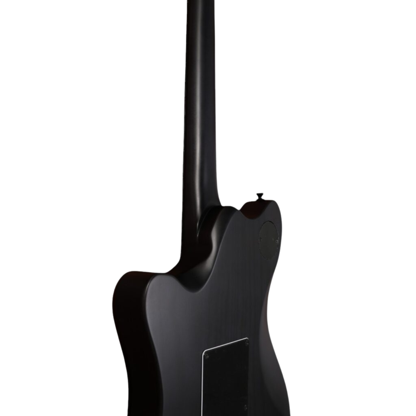 Balaguer Guitars MITCH6 Espada Baritone, Satin Two-Tone Black Edge Burst