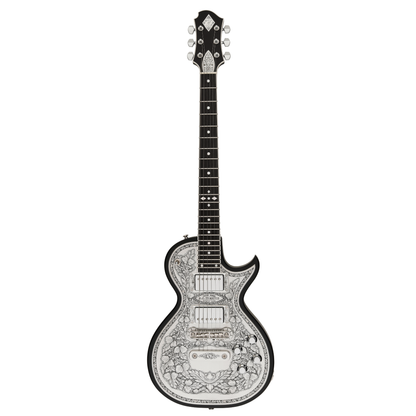 Zemaitis Guitars MFG-AC-24 Leaf, Black