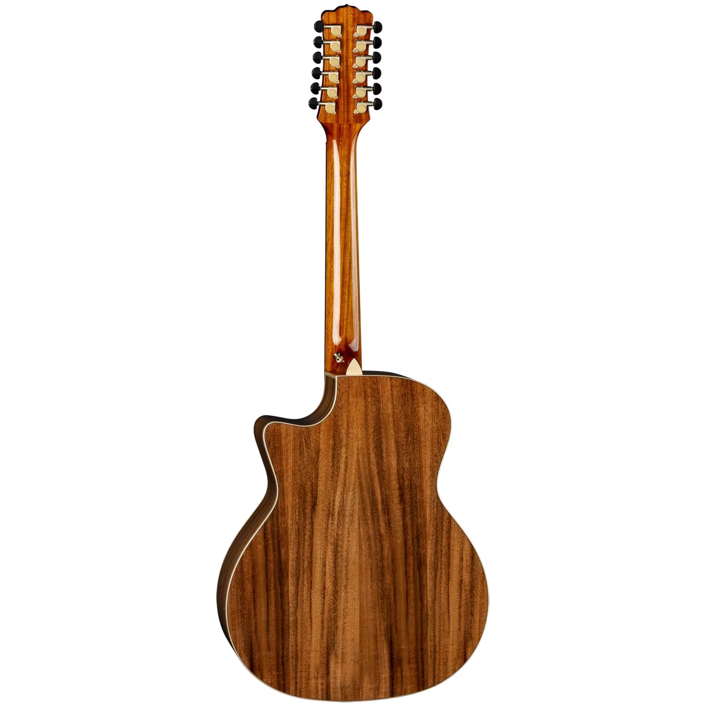 Luna Guitars Vista Eagle 12 String Cutaway A/E w/ Hardshell Case, Gloss Natural