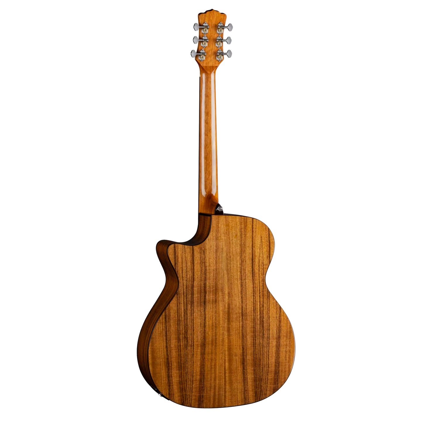 Luna Guitars Vineyard Koa Bevel Grand Auditorium A/E, Gloss Natural