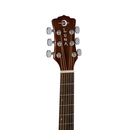 Luna Guitars Wabi Sabi Grand Concert Cutaway A/E, Satin Natural