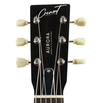 AURORA CUSTOM MP2 GUITAR-X PICKUP SWAPPING - BURNT WHISKERBURST #32325 (INCLUDES FREE HISCOX HARDCASE)