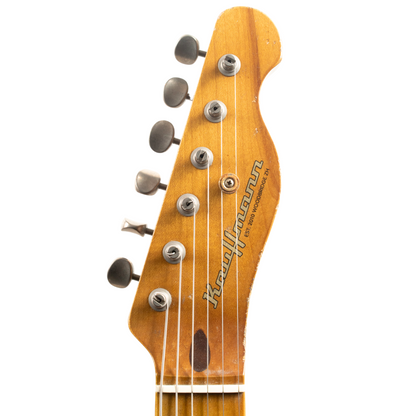 Kauffmann 56T Thinline Olympic White over Three-Tone Sunburst - 25154