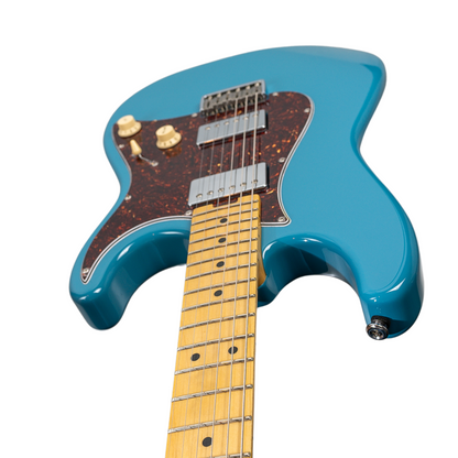 POLARIS STANDARD HH GUITAR-X PICKUP SWAPPING - ETNA BLUE (PRE-ORDER - 20% DEPOSIT)