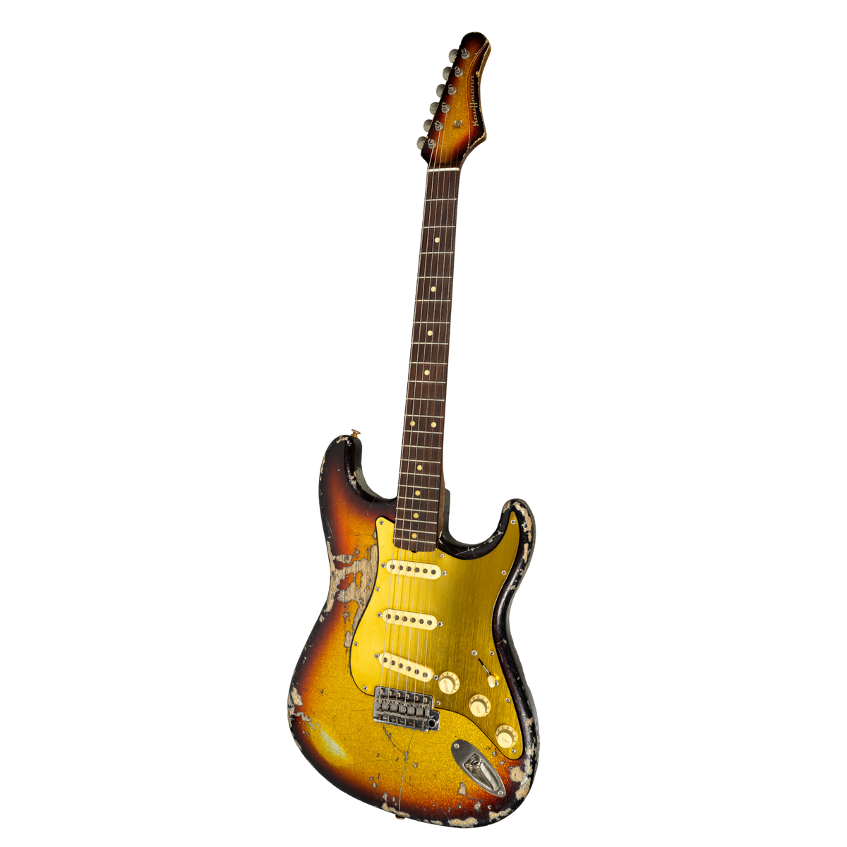 Kauffmann 63S 3-Tone Sunburst Big Flake Sparkle TTTH - 26870
