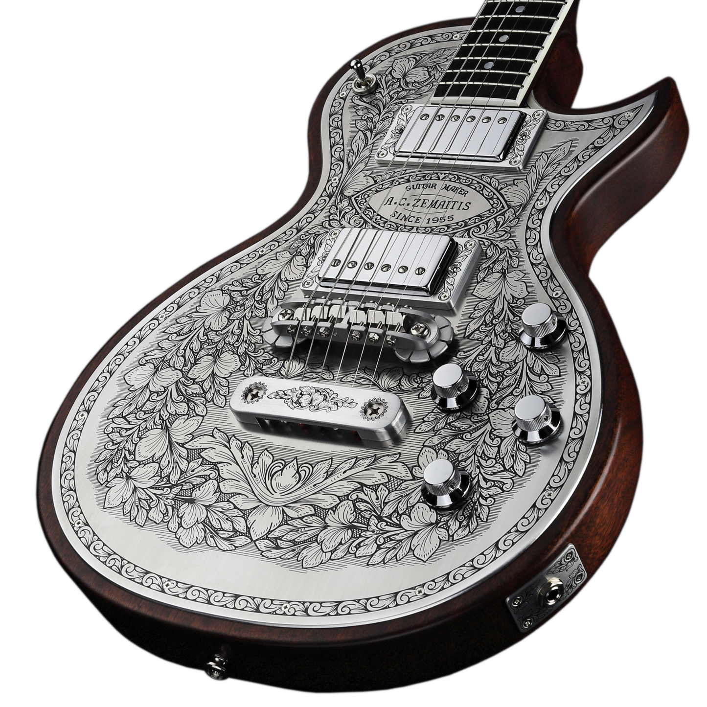 Zemaitis Guitars MFG-AC-22 Leaf, Natural