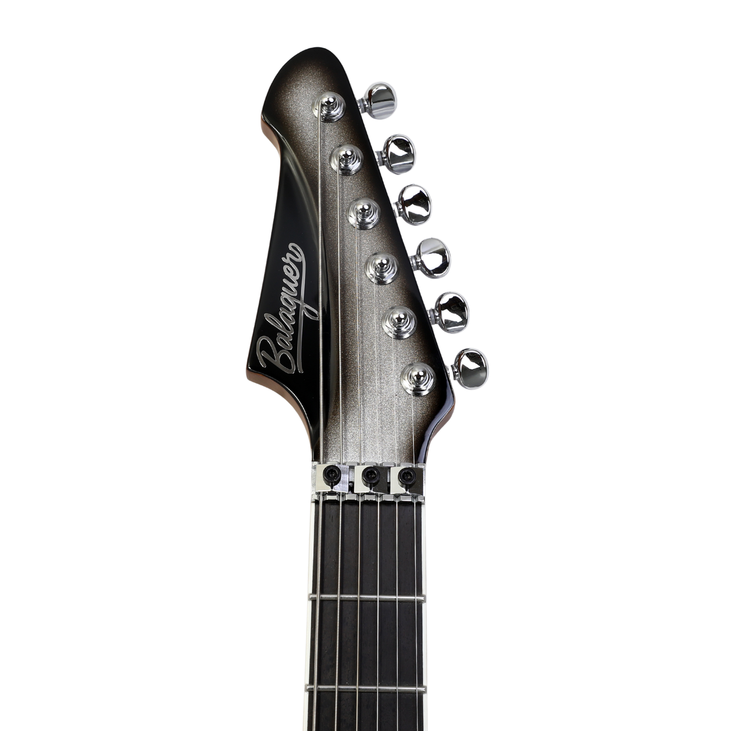 Balaguer Guitars The Thicket TM Travis Miguel Signature, Gloss Metallic Silverburst