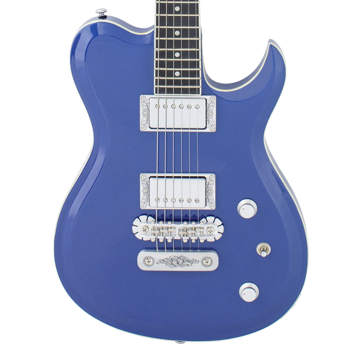Zemaitis Guitars SCW22, Dark Metallic Blue