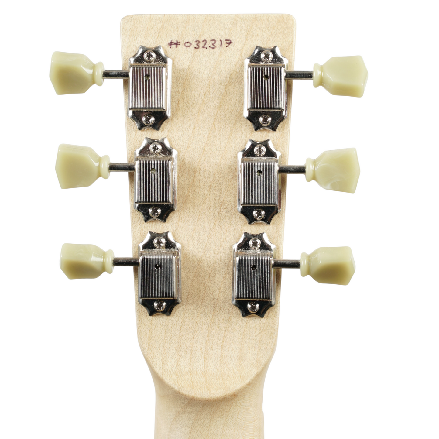 AURORA CUSTOM MP2 "CREAM DE LA CREME" GUITAR-X PICKUP SWAPPING - LAGUNA MADRE #32317 (INCLUDES FREE HISCOX HARDCASE)