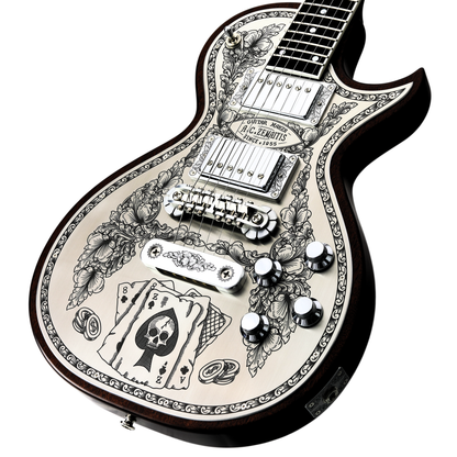 Zemaitis Guitars MFG-AC-24 Aces & 8s, Natural