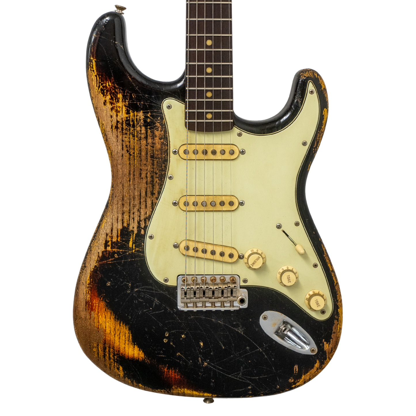 Kauffmann 63S Black Over 3 Tone Sunburst TTTH - 25262