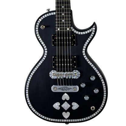 Zemaitis Guitars IFG-AC-24 Heart, Black