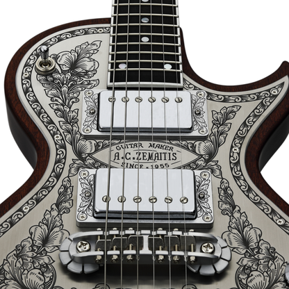 Zemaitis Guitars MFG-AC-24 Aces & 8s, Natural