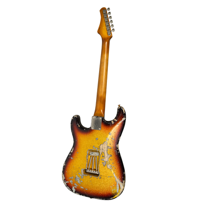 Kauffmann 63S 3-Tone Sunburst Big Flake Sparkle TTTH - 26870