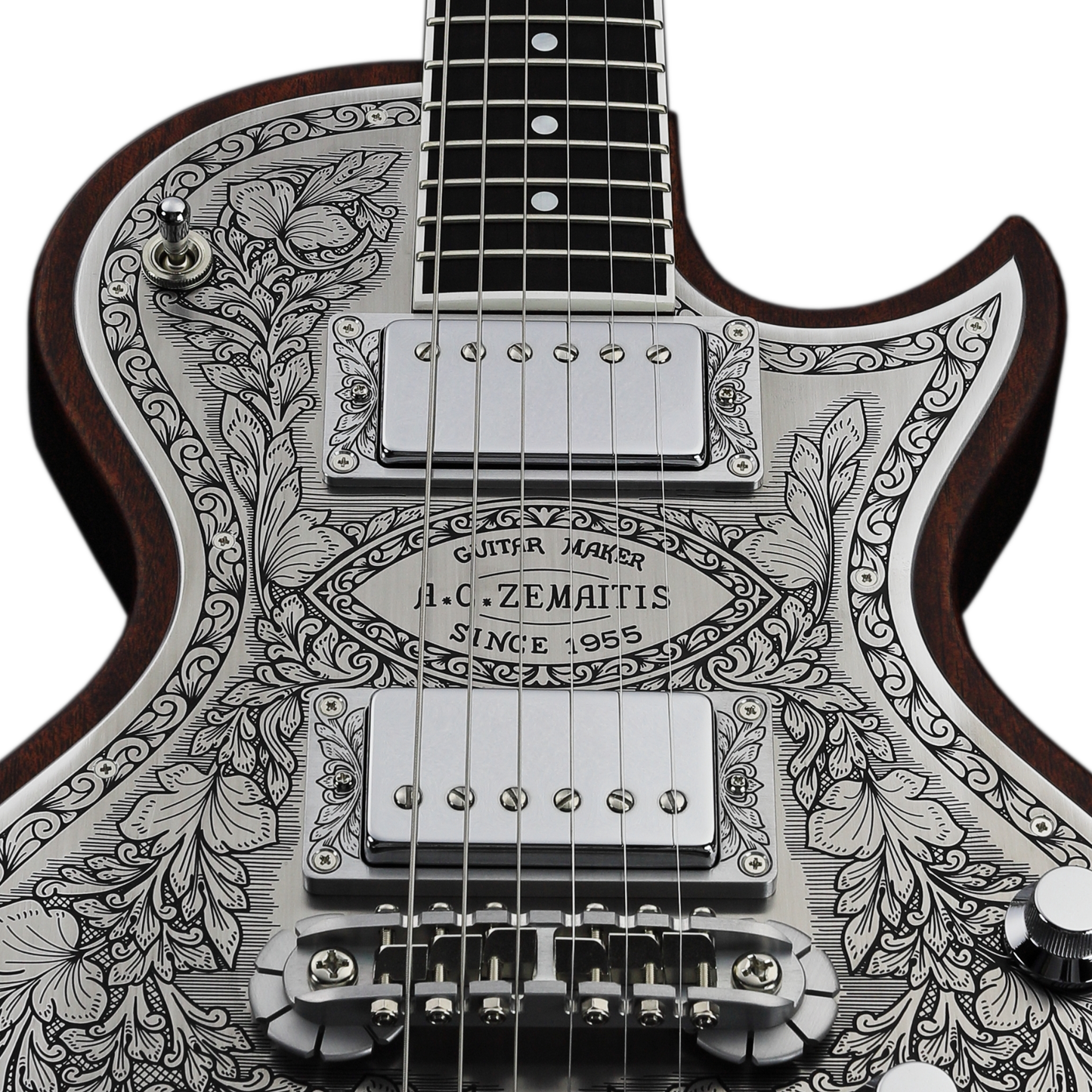 Zemaitis Guitars MFG-AC-22 Leaf, Natural