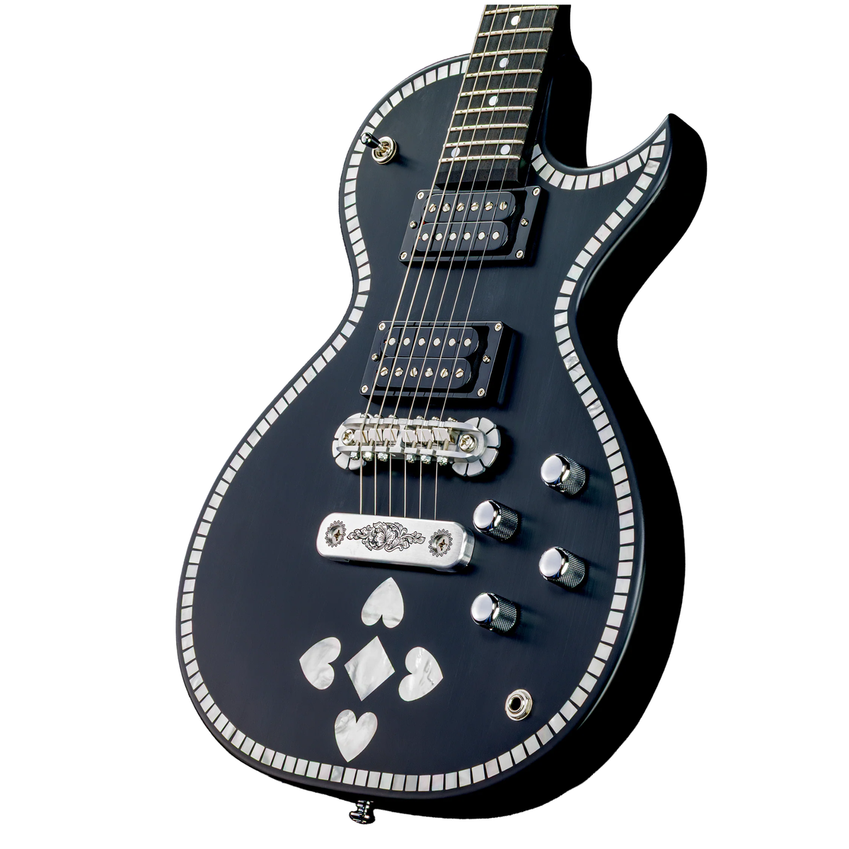 Zemaitis Guitars IFG-AC-24 Heart, Black