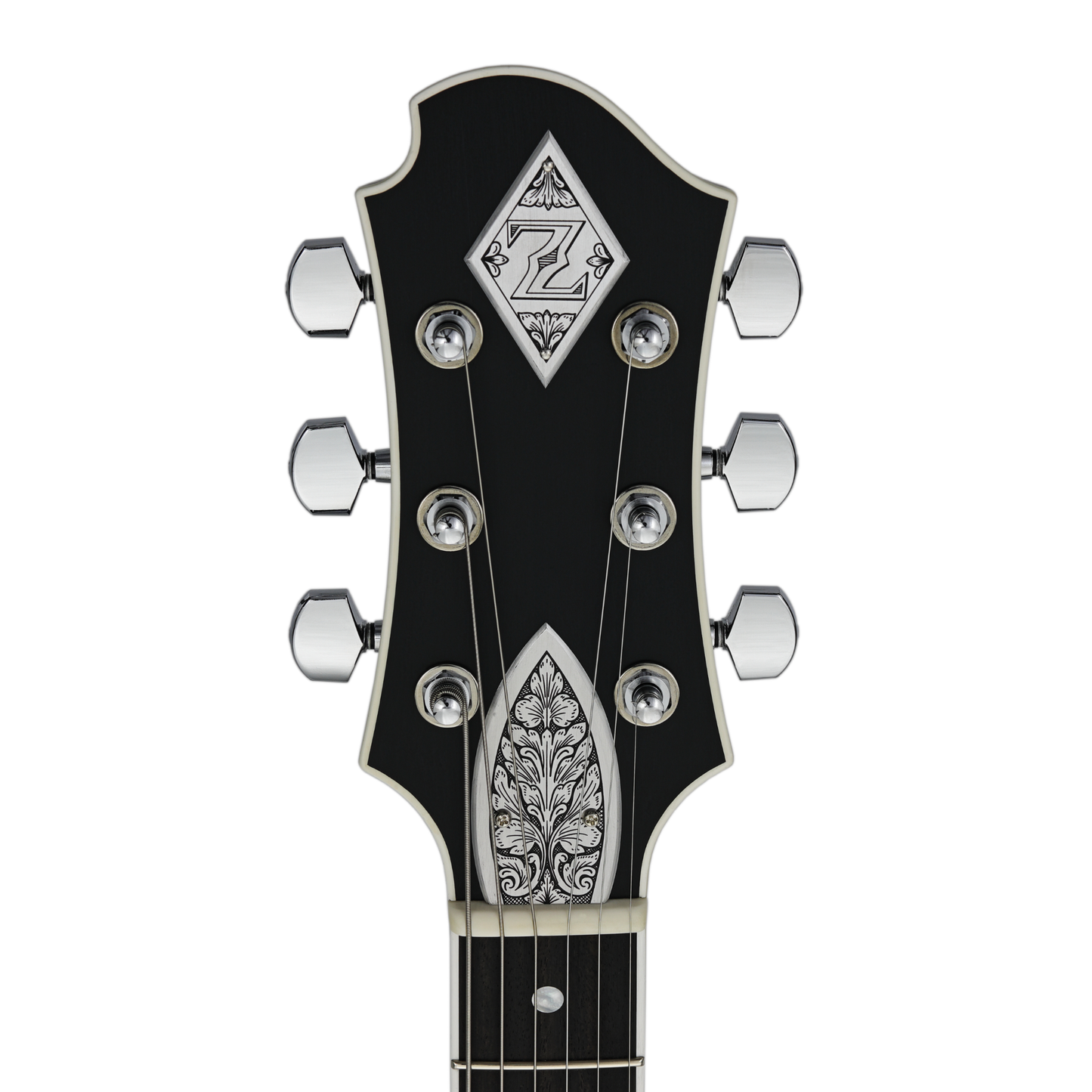 Zemaitis Guitars MFG-AC-24 Aces & 8s, Black