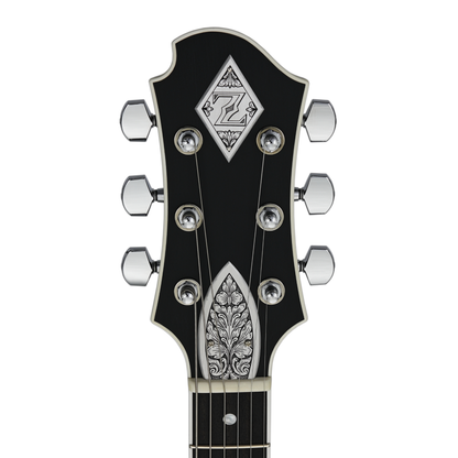Zemaitis Guitars MFG-AC-24 Aces & 8s, Black