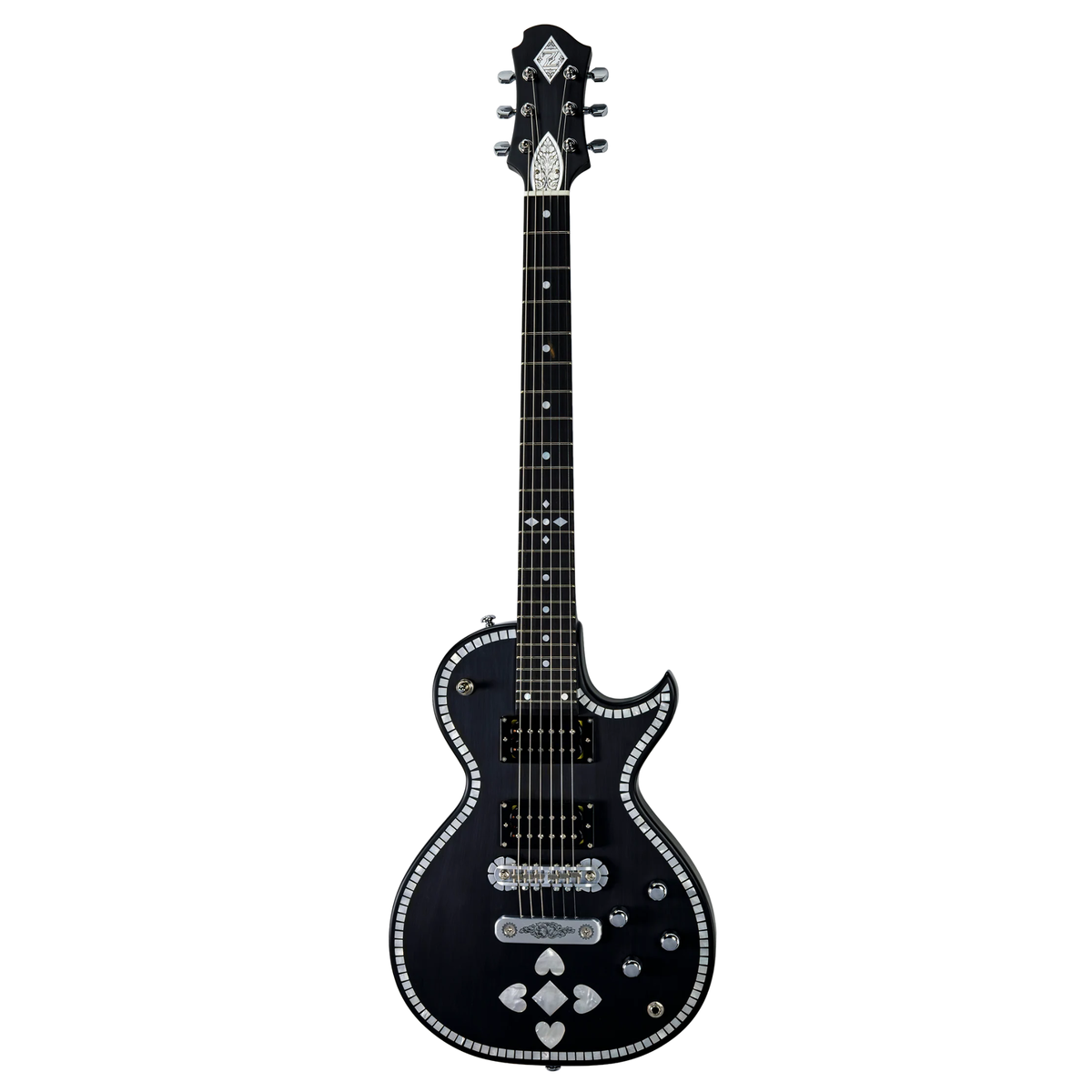 Zemaitis Guitars IFG-AC-24 Heart, Black
