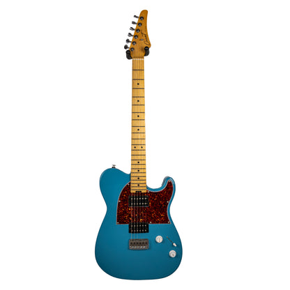 ASTRA STANDARD HH GUITAR-X PICKUP SWAPPING - ETNA BLUE