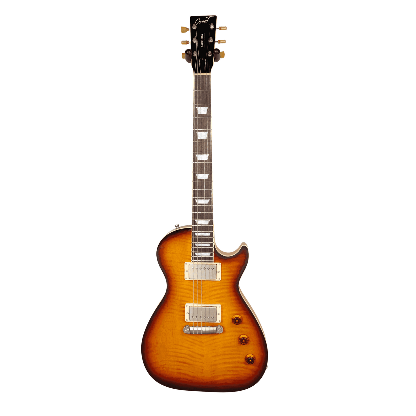 AURORA BFGT GUITAR-X PICKUP SWAPPING - BURNT WHISKERBURST #32358