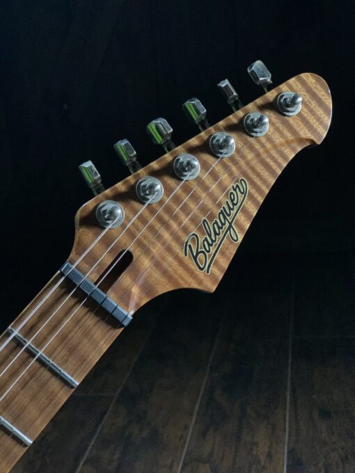 Balaguer Guitars USA Series Espada, Aged Black Over Sunburst
