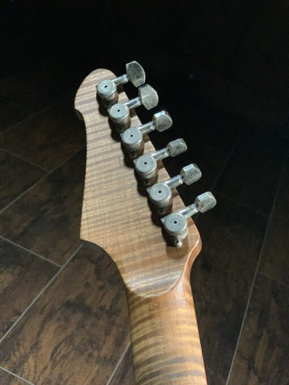 Balaguer Guitars USA Series Espada, Aged Black Over Sunburst
