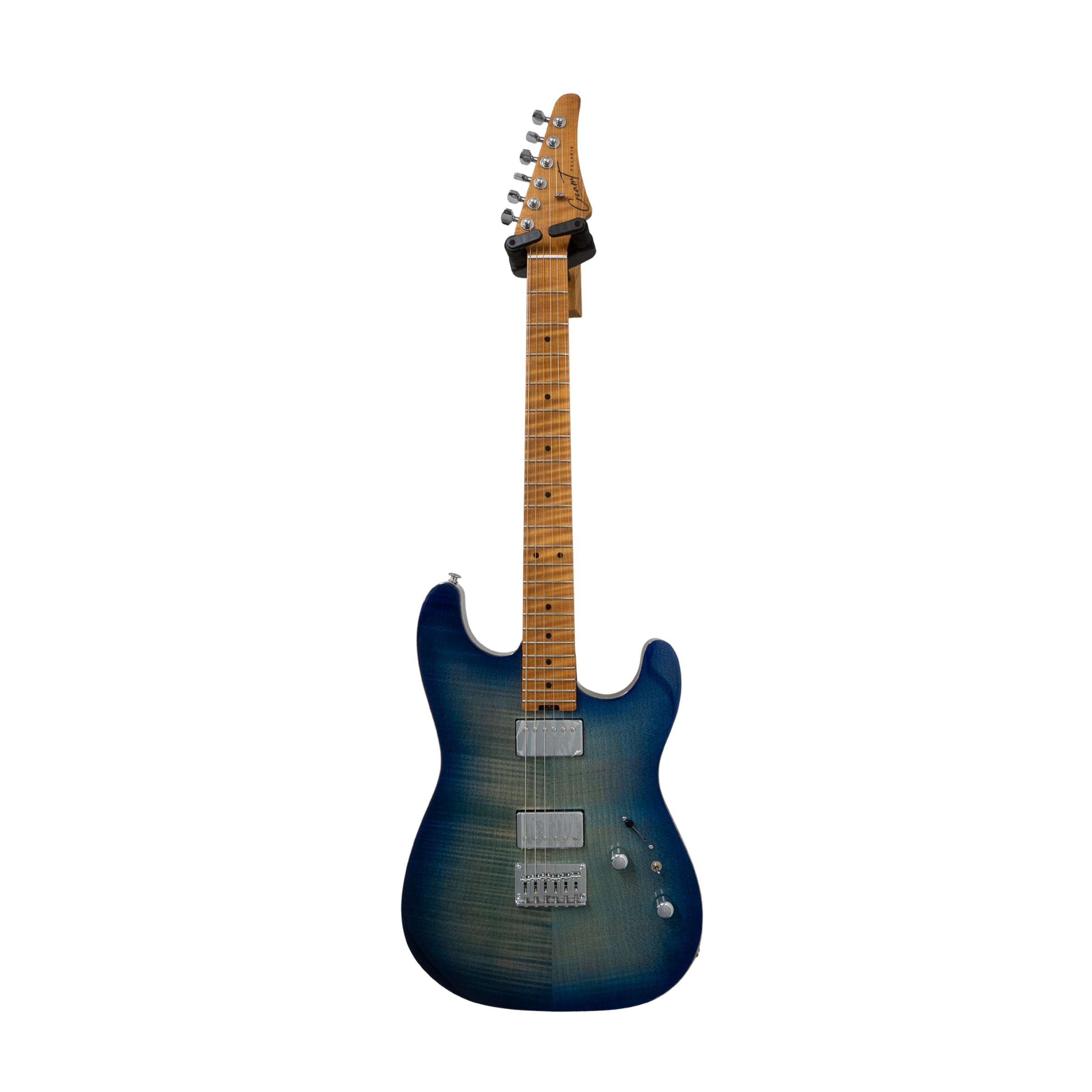 POLARIS CUSTOM HH GUITAR-X PICKUP SWAPPING - SIRIUS BLUE #00480