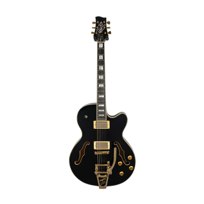Stromberg Monterey w/ Bigsby - Black Medium Aged