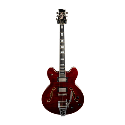 Stromberg Fremont w/ Bigsby - Trans Red Medium Aged