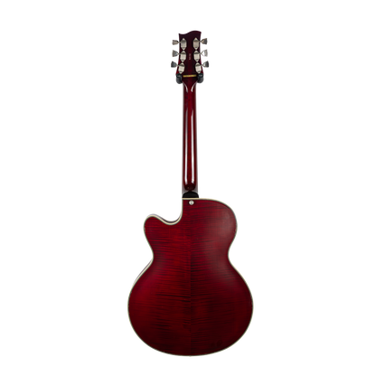 Stromberg Monterey w/ Bigsby - Trans Red Medium Aged