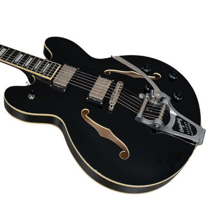 Stromberg Fremont w/ Bigsby - Black Medium Aged