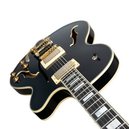 Stromberg Monterey w/ Bigsby - Black Medium Aged