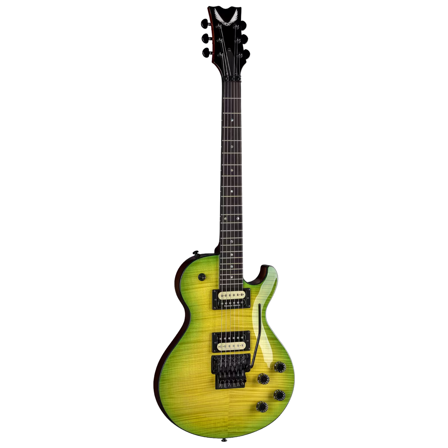 Dean Guitars Thoroughbred Classic Floyd Flame Maple Slime