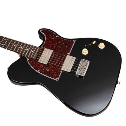 ASTRA STANDARD HH GUITAR-X PICKUP SWAPPING - BLACK