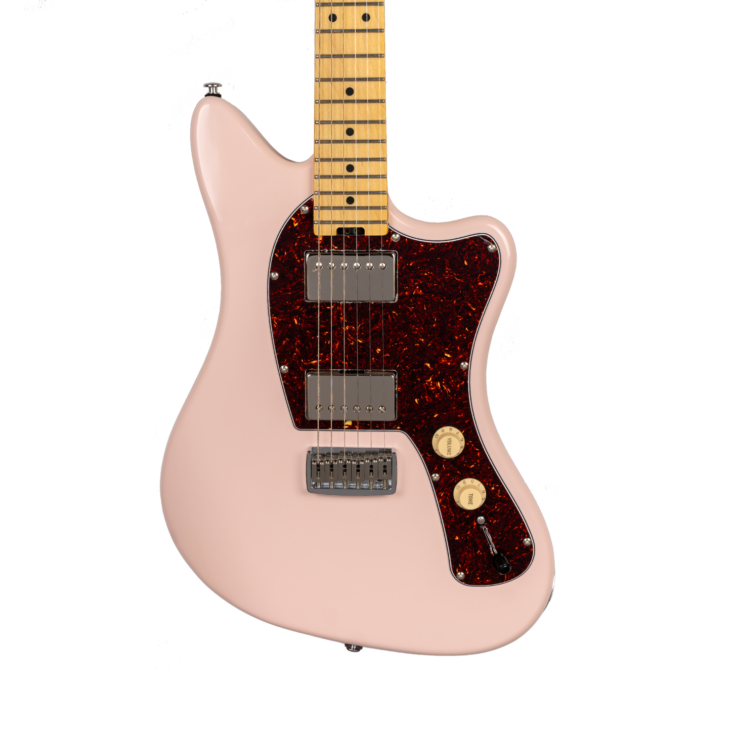 CROSSFIRE STANDARD HH GUITAR-X PICKUP SWAPPING - SHELL PINK (PRE-ORDER - 20% DEPOSIT)