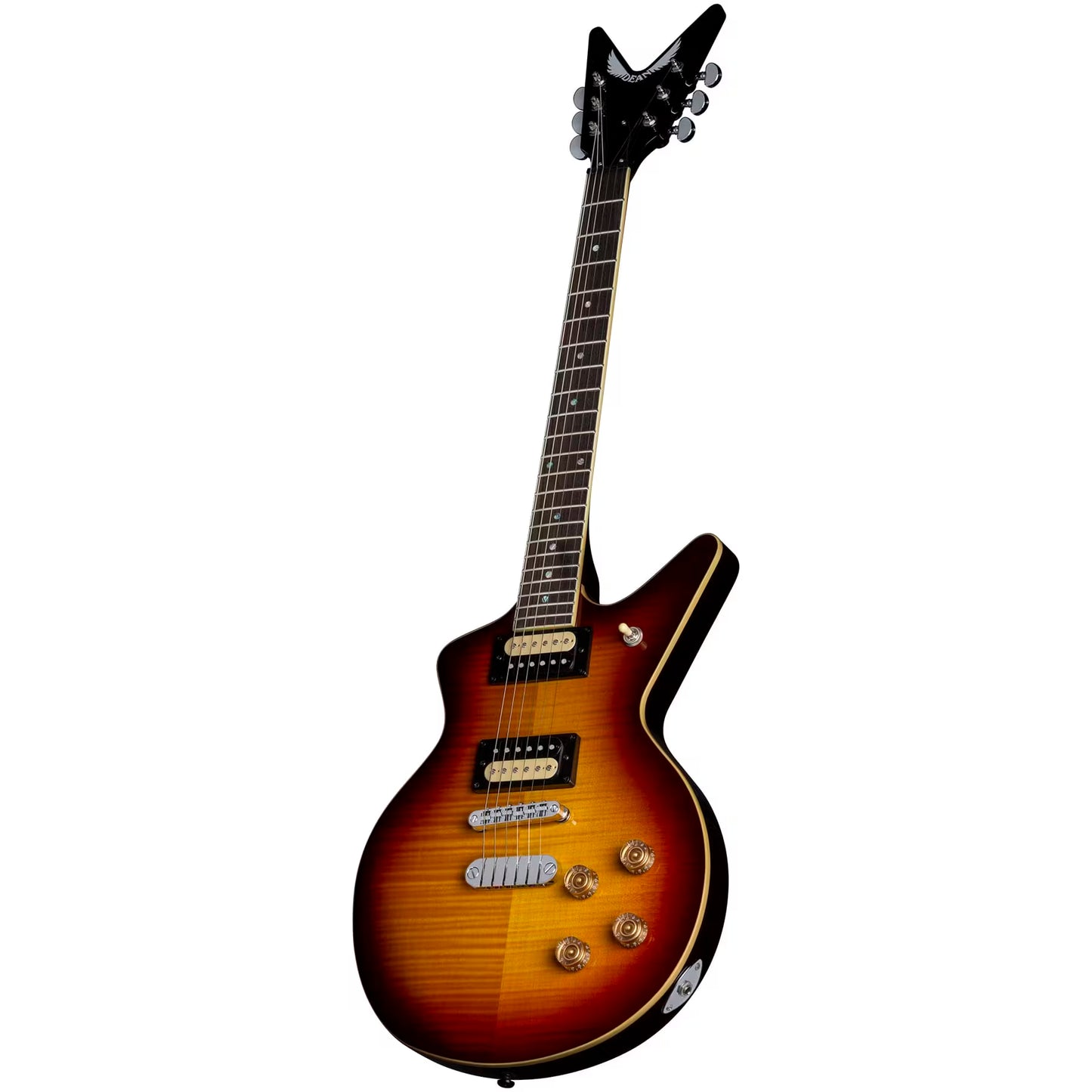 Dean Guitars Cadillac 1980 Flame Maple Trans Cherry Sunburst