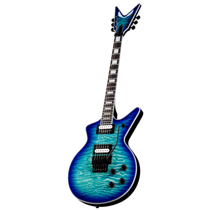 Dean Guitars Cadillac Select Quilt Top Floyd Ocean Burst