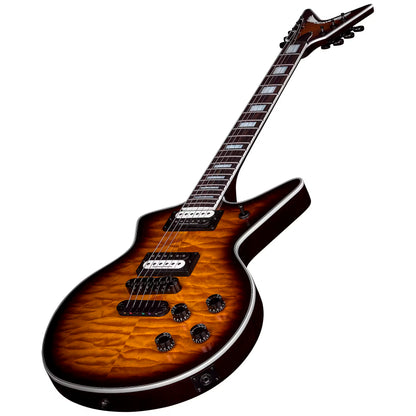 Dean Guitars Cadillac Select Quilt Top Trans Brazilia