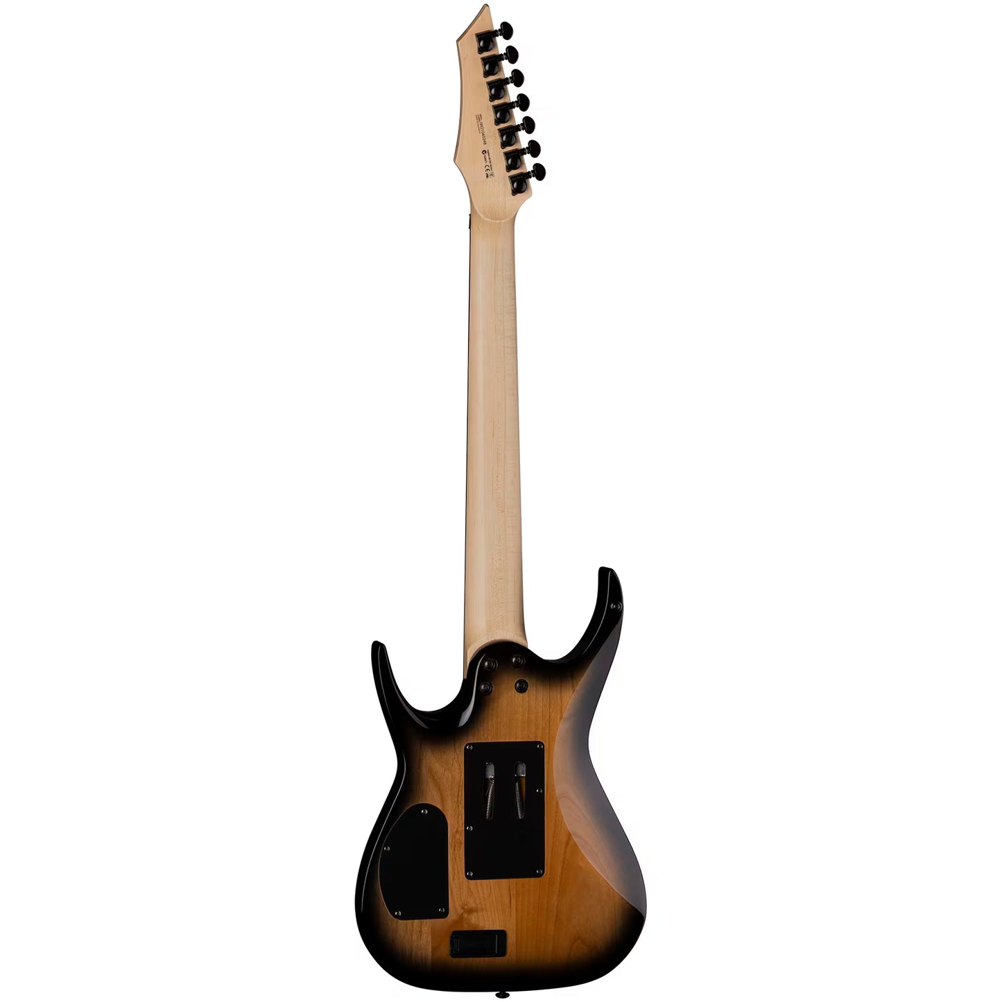 Dean Guitars Exile Select 7 Floyd Fluence Natural Black Burst