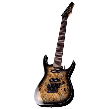 Dean Guitars Exile Select 7 Floyd Fluence Natural Black Burst