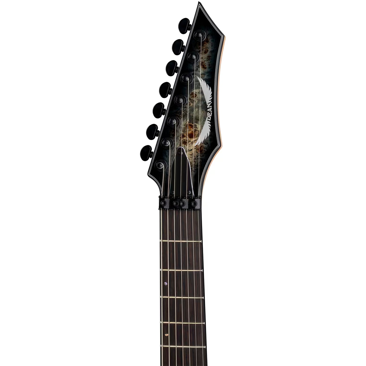 Dean Guitars Exile Select 7 Floyd Fluence Natural Black Burst