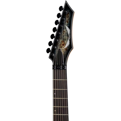 Dean Guitars Exile Select 7 Floyd Fluence Natural Black Burst