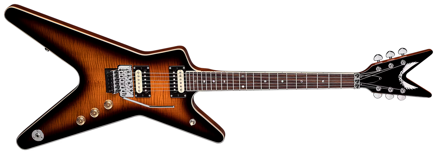 Dean Guitars ML 79 Floyd Flame Top Trans Brazilia