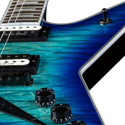Dean Guitars ML Select Quilt Top Ocean Burst